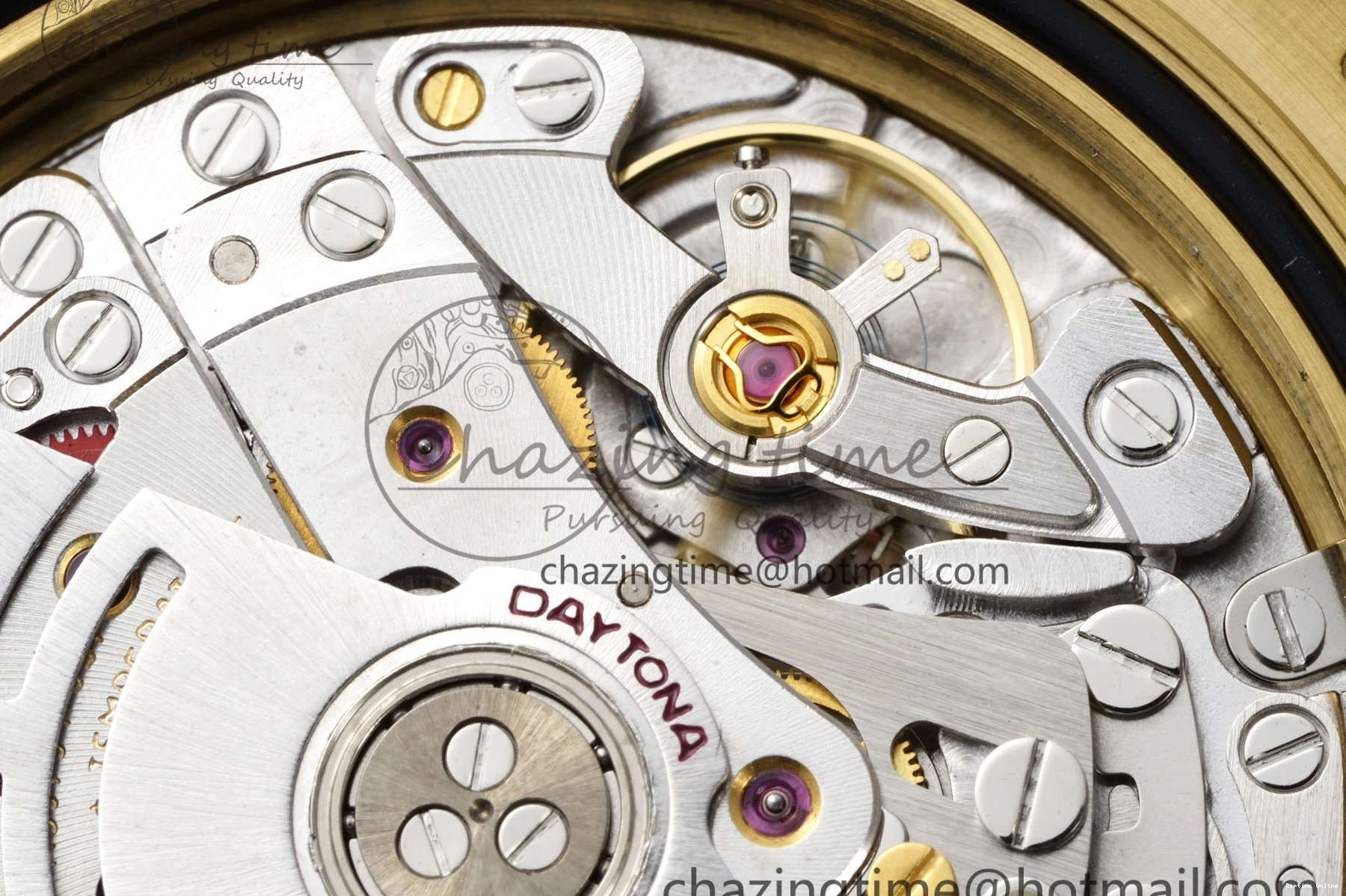 0130 Daytona 116508 QF 1:1 Best Edition Meteorite Dial on YG Bracelet SA4130 V FlexibleFit 1759